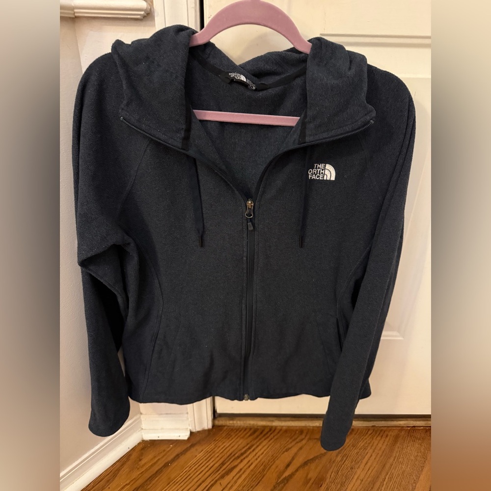 The North Face Dark Gray Hooded Jacket